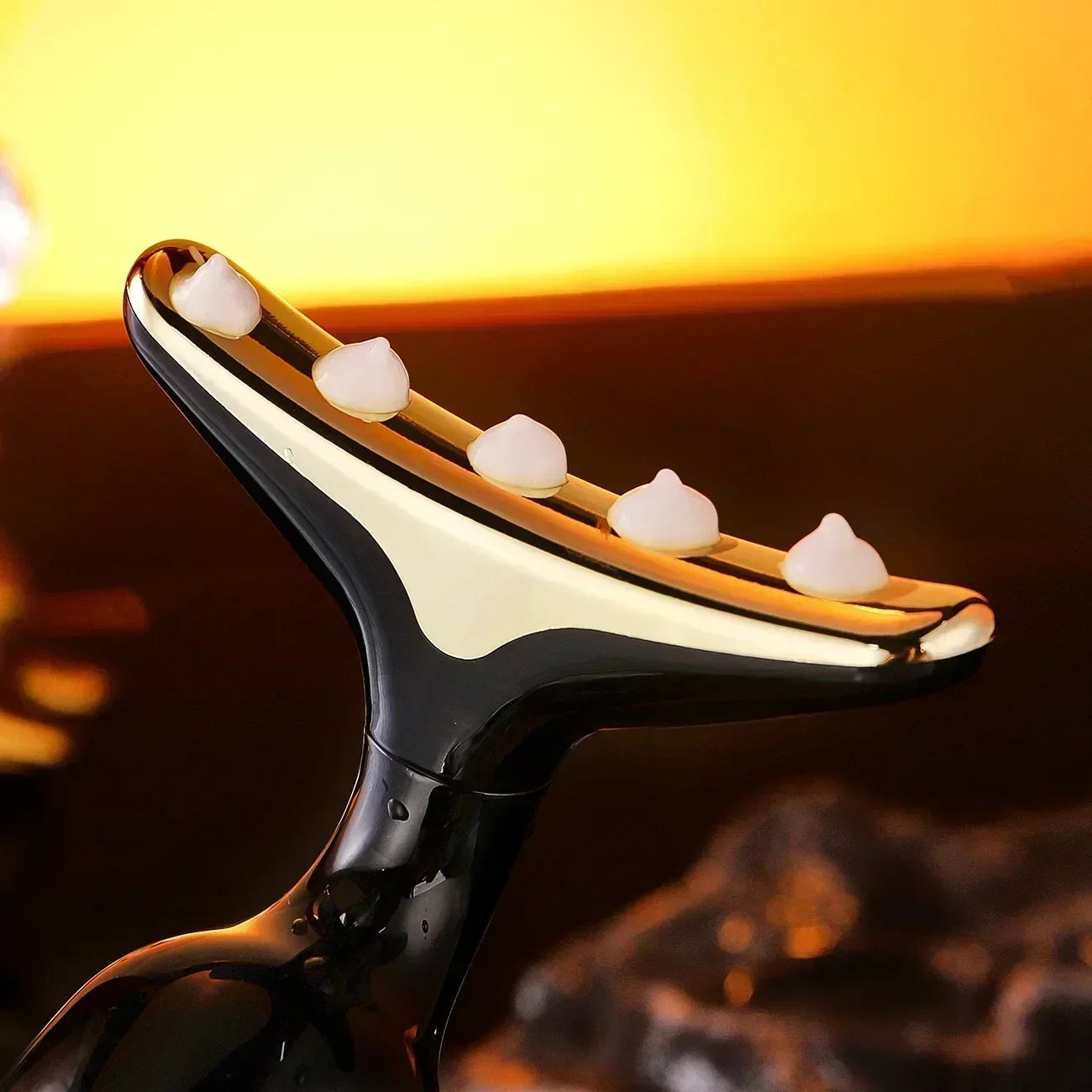 Advanced lifting and toning facial device